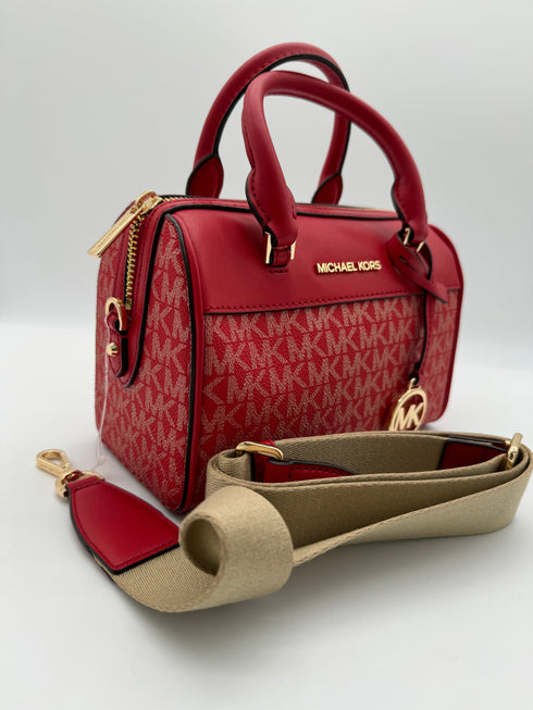 MICHAEL KORS TRAVEL XS MINI DUFFLE SHOULDER CROSSBODY BAG