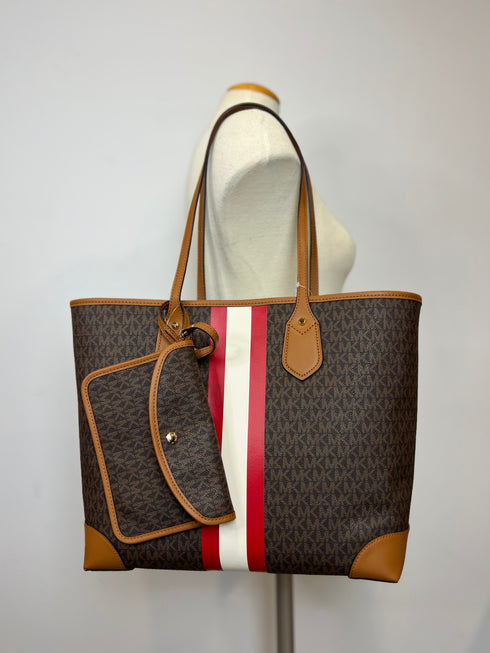 Michael Kors Women's Eva Signature Large Tote