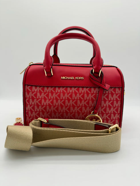 MICHAEL KORS TRAVEL XS MINI DUFFLE SHOULDER CROSSBODY BAG