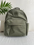 TORY BURCH ELLA NYLON GREEN BACKPACK