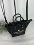KATE SPADE Ella Pebbled Leather Mini Tote Black