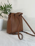 Michael Kors Phoebe Medium Backpack Drawstring School Bag Brown MK Signature
