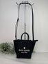 KATE SPADE Ella Pebbled Leather Mini Tote Black