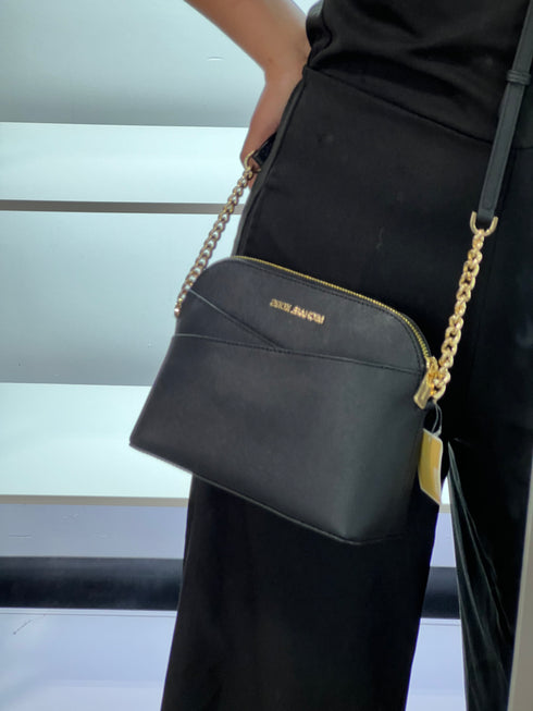 Black sling crossbody 6600