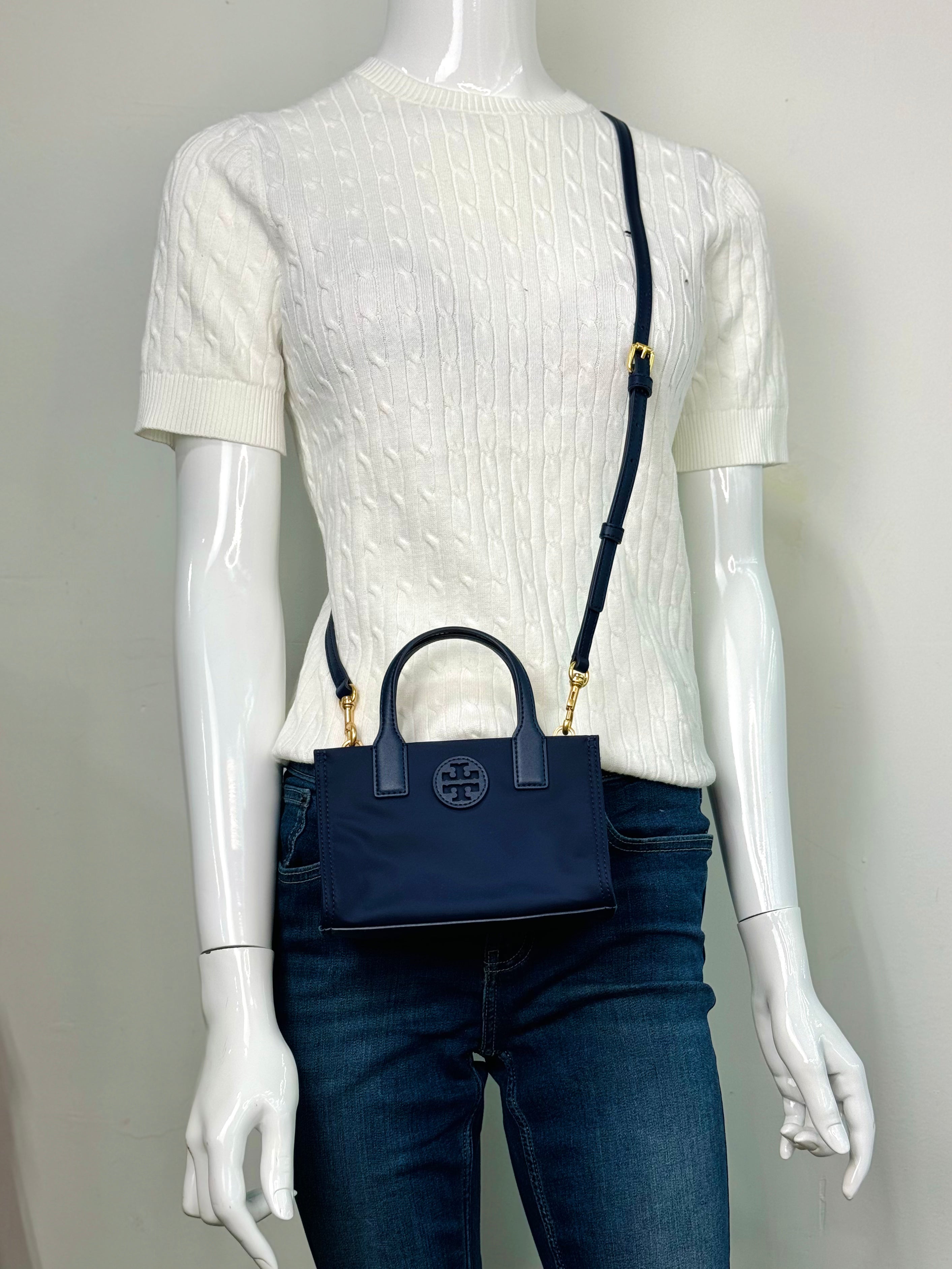 Tory Burch Ella Nylon Mini Tote Bag