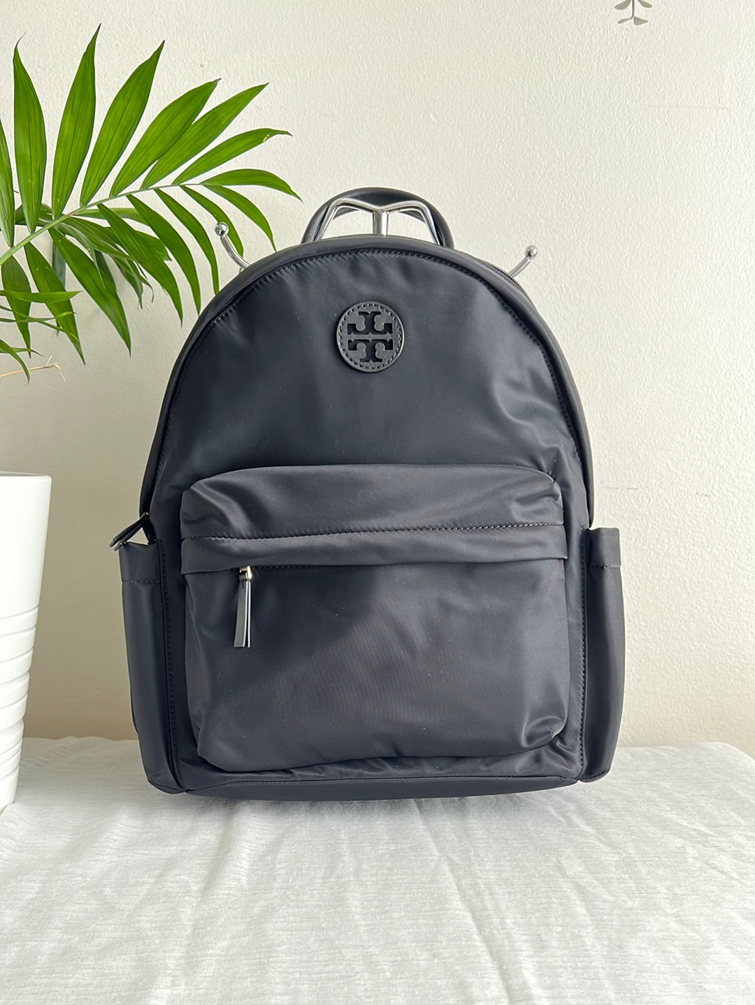 Burch Nylon Flap Backpack Tory Burch Backpack Diaper Bag Tory